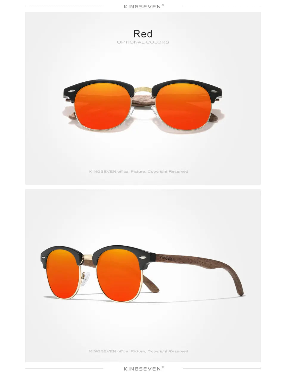 Óculos de sol Clássico Redondo Cooper Black