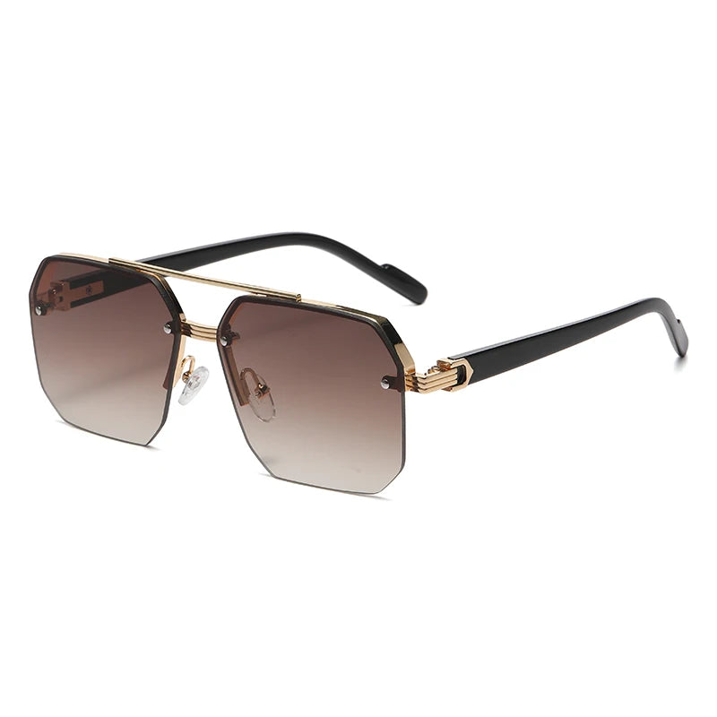 Óculos de Sol Masculino Hexagonal TalkShell Clássico