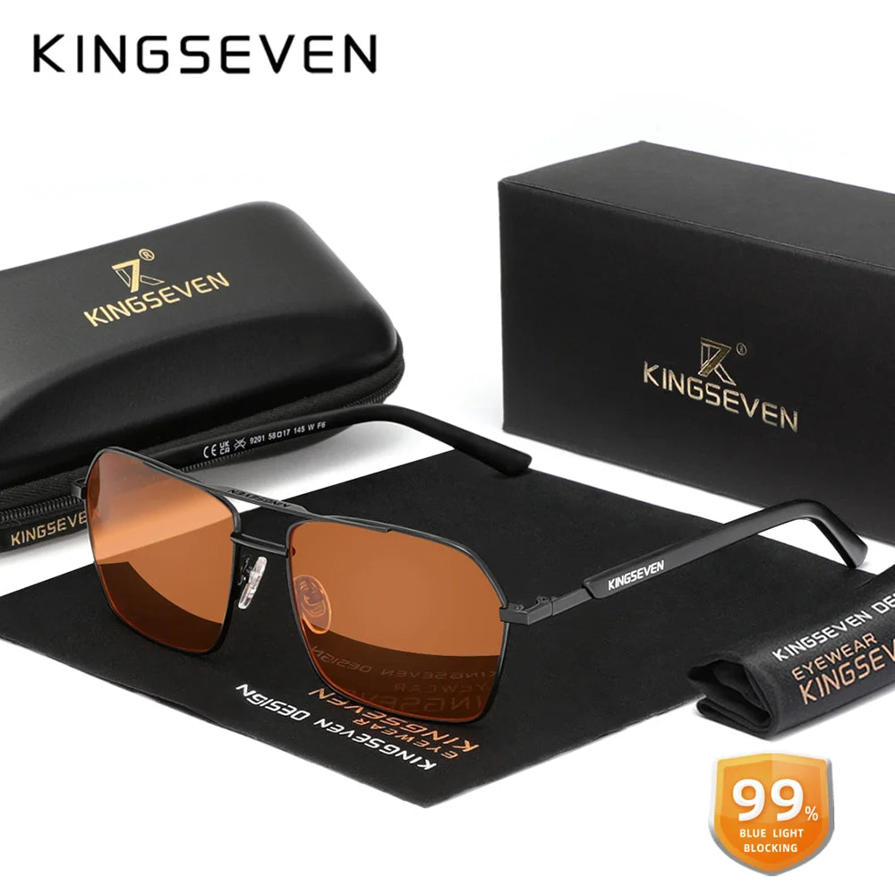 Óculos de Sol Casual Hexagonal Lenox Lendario Black