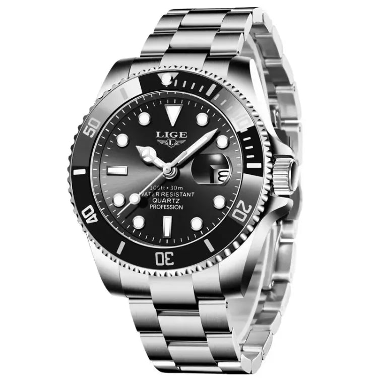 Relógio Masculino Lige Moda Ultra Luxo