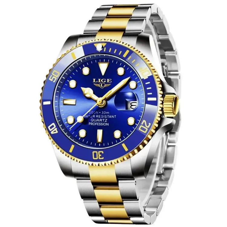 Relógio Masculino Lige Moda Ultra Luxo