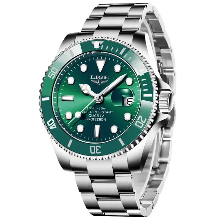 Relógio Masculino Lige Moda Ultra Luxo