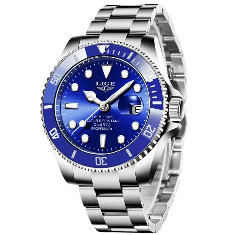 Relógio Masculino Lige Moda Ultra Luxo
