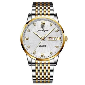 Relógio Masculino Podegar Premium Luxo de Aço Inoxidável + Brinde (Exclusivo).